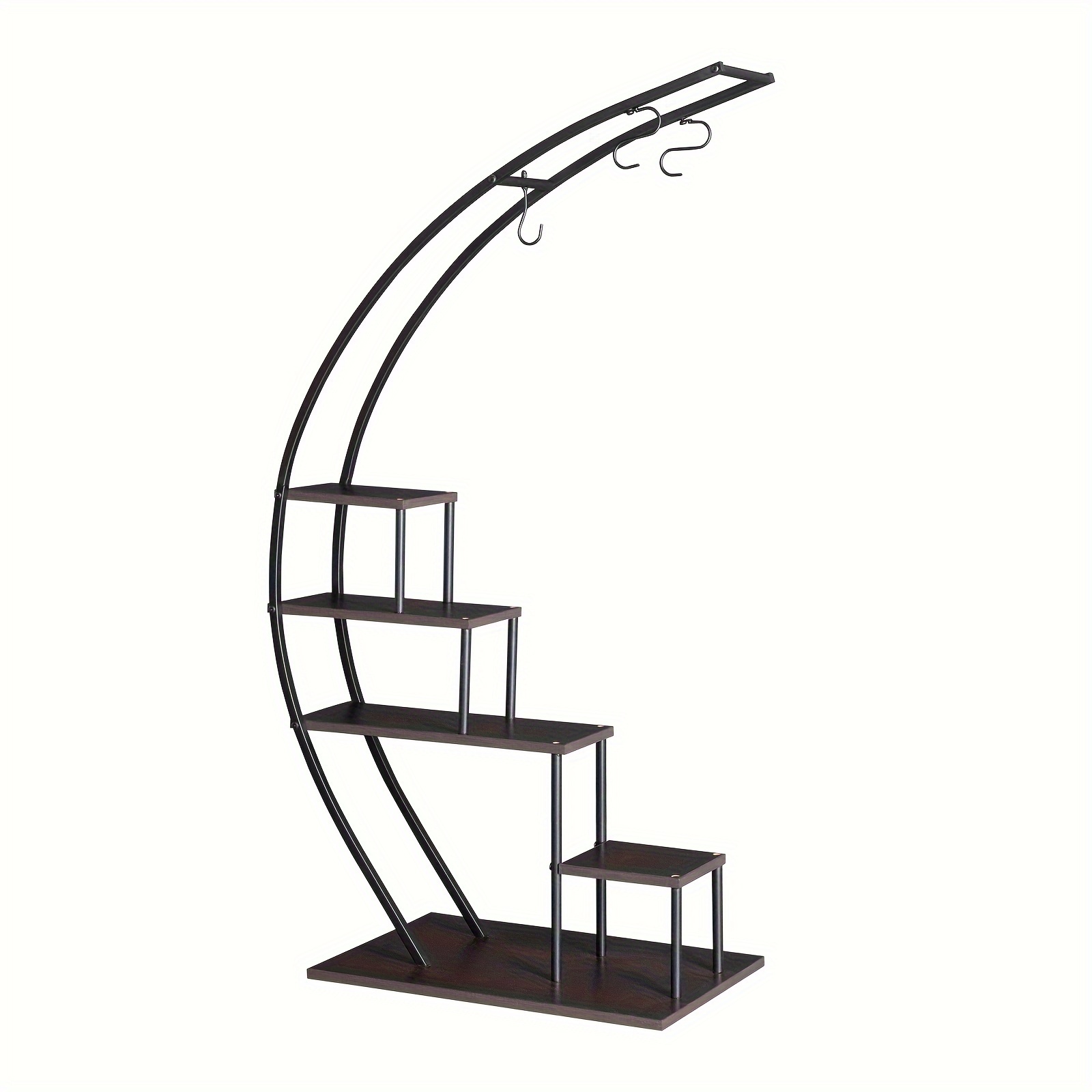 

Ubesgoo 2pcs 5 Home Decoration Plant Stand Stand Iron Flower Stand Black