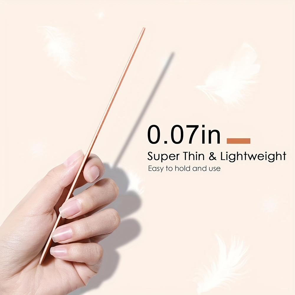 52pcs Double-Sided Thin Nail Files