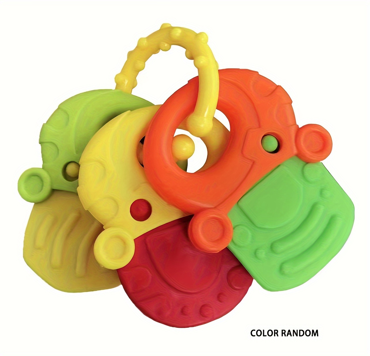 Cool Fruit-Shaped Silicone Teethers - BPA-Free, Freezable, For Boys & Girls - Perfect Easter Gift