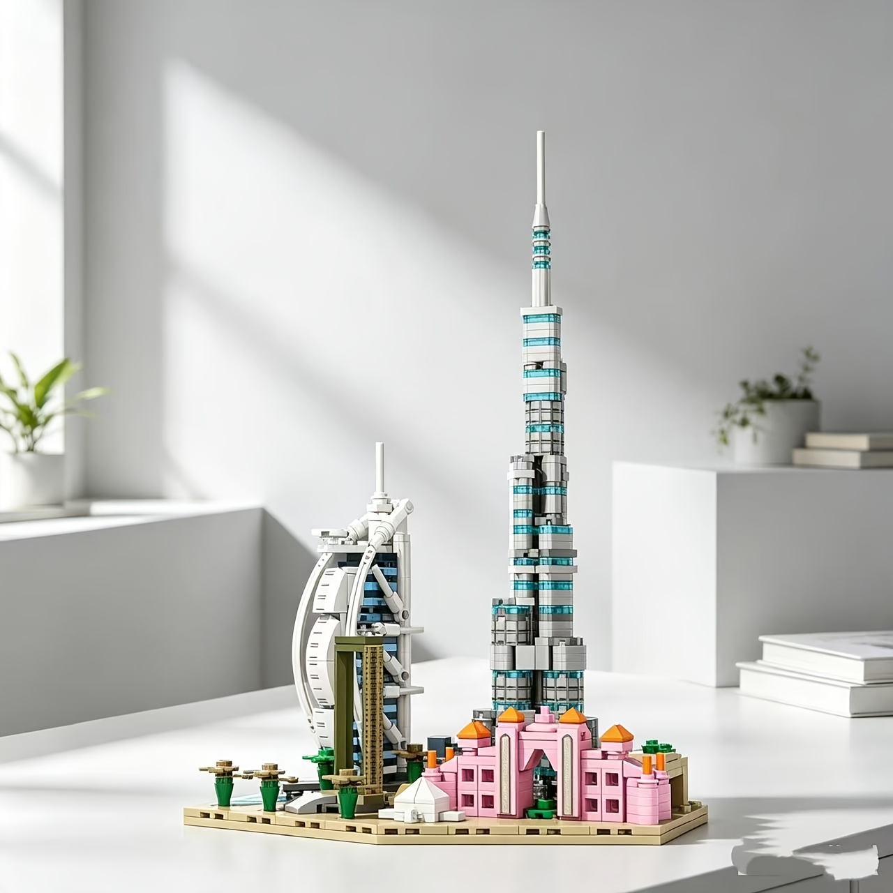 World City Skyline Building Block Model