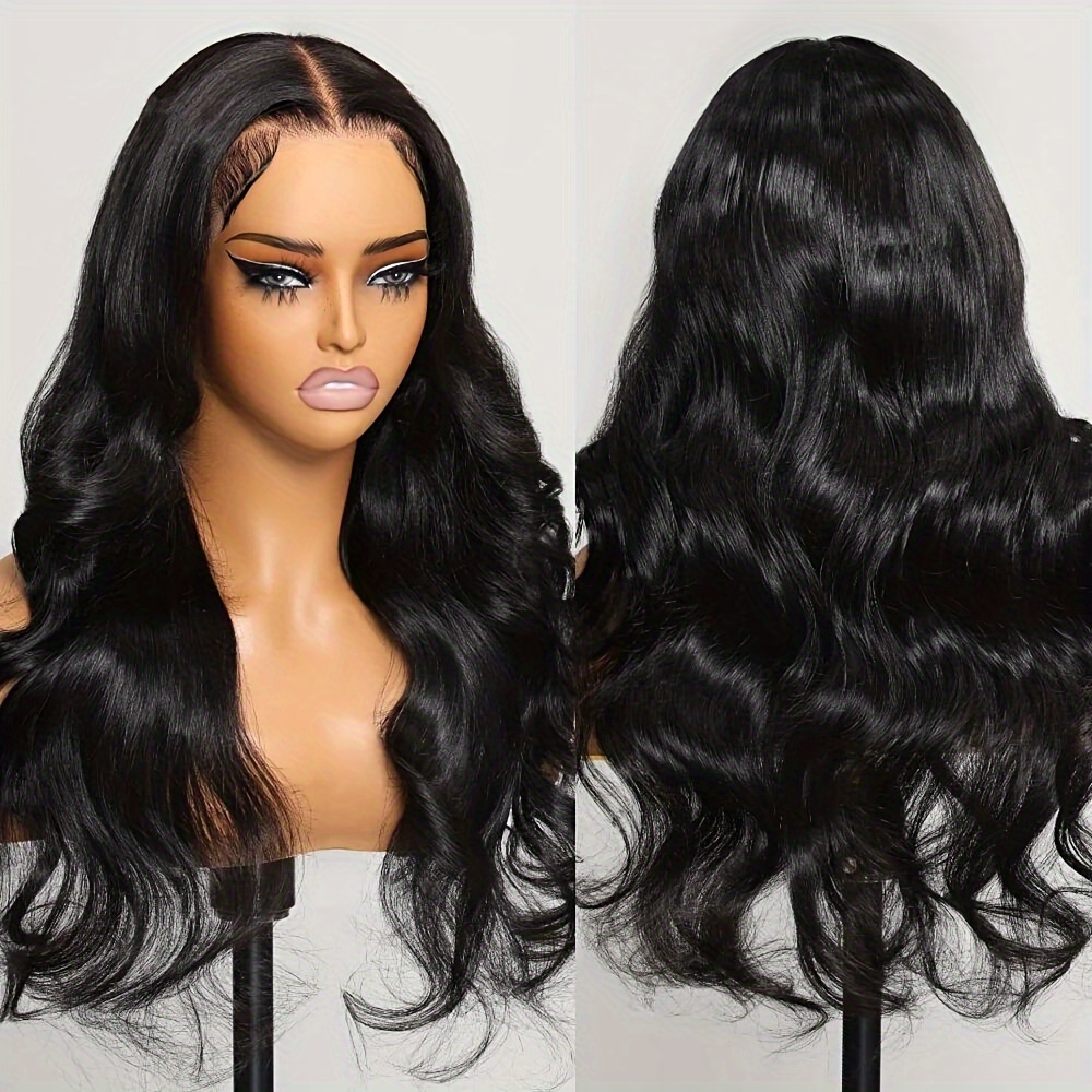 Glueless 13x4 Lace Frontal Body Wave Wig Pre Cut Ear - Temu Kuwait