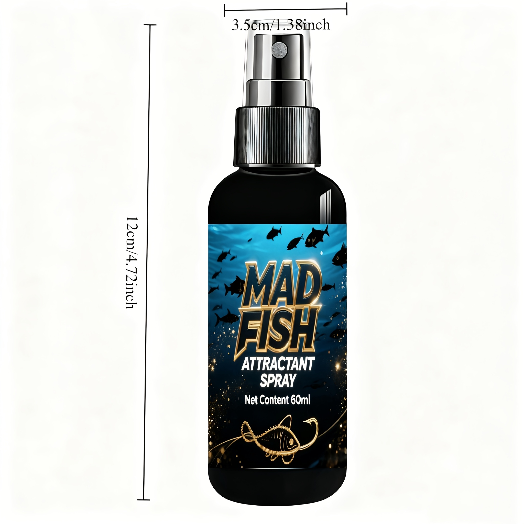 1 Crazy Fish | Fast-acting And Long-lasting Fish System, Suitable For Bodies Including Lakes, , Rivers, Pvc Fishing Gear