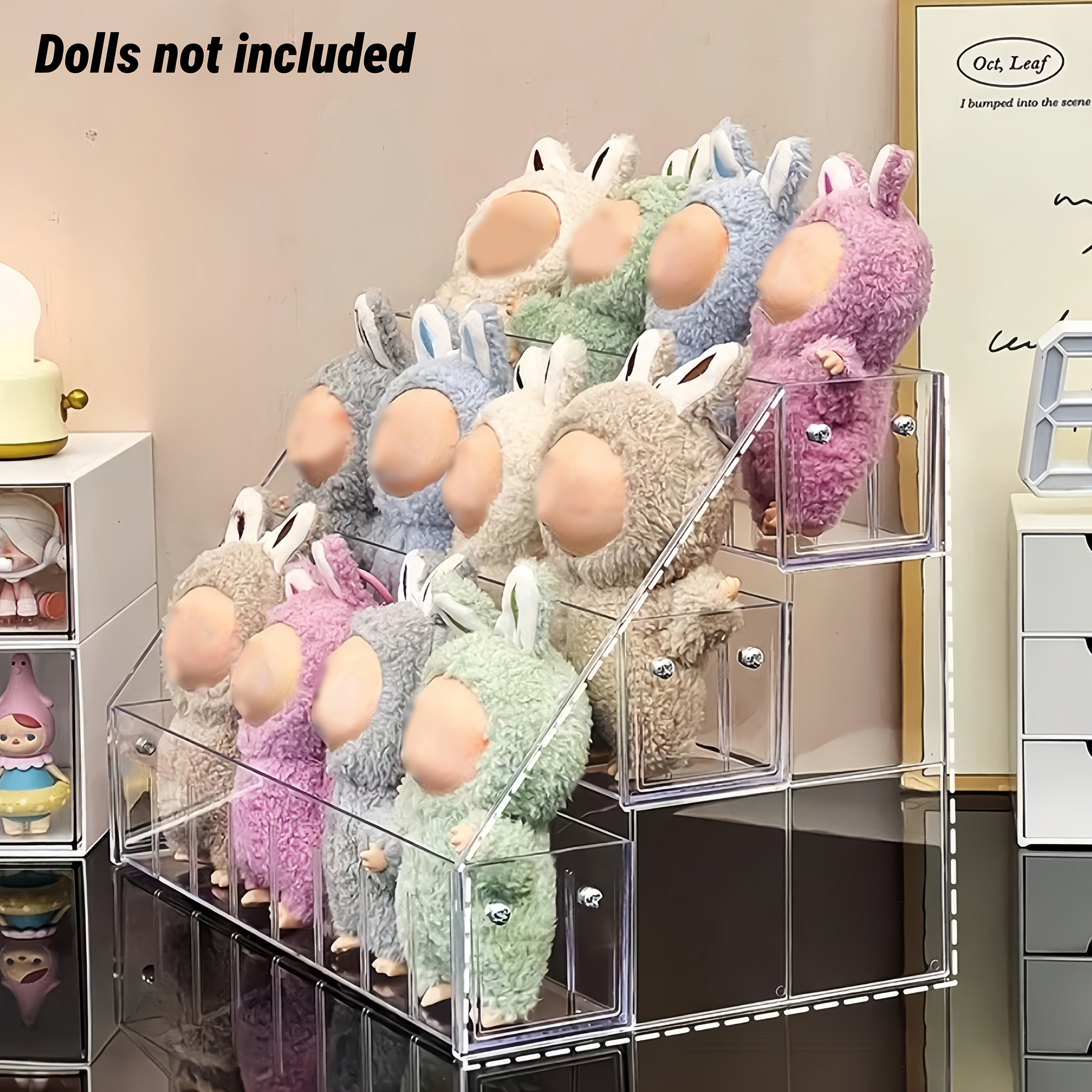 1pc doll display stand plush doll storage box Temu Philippines