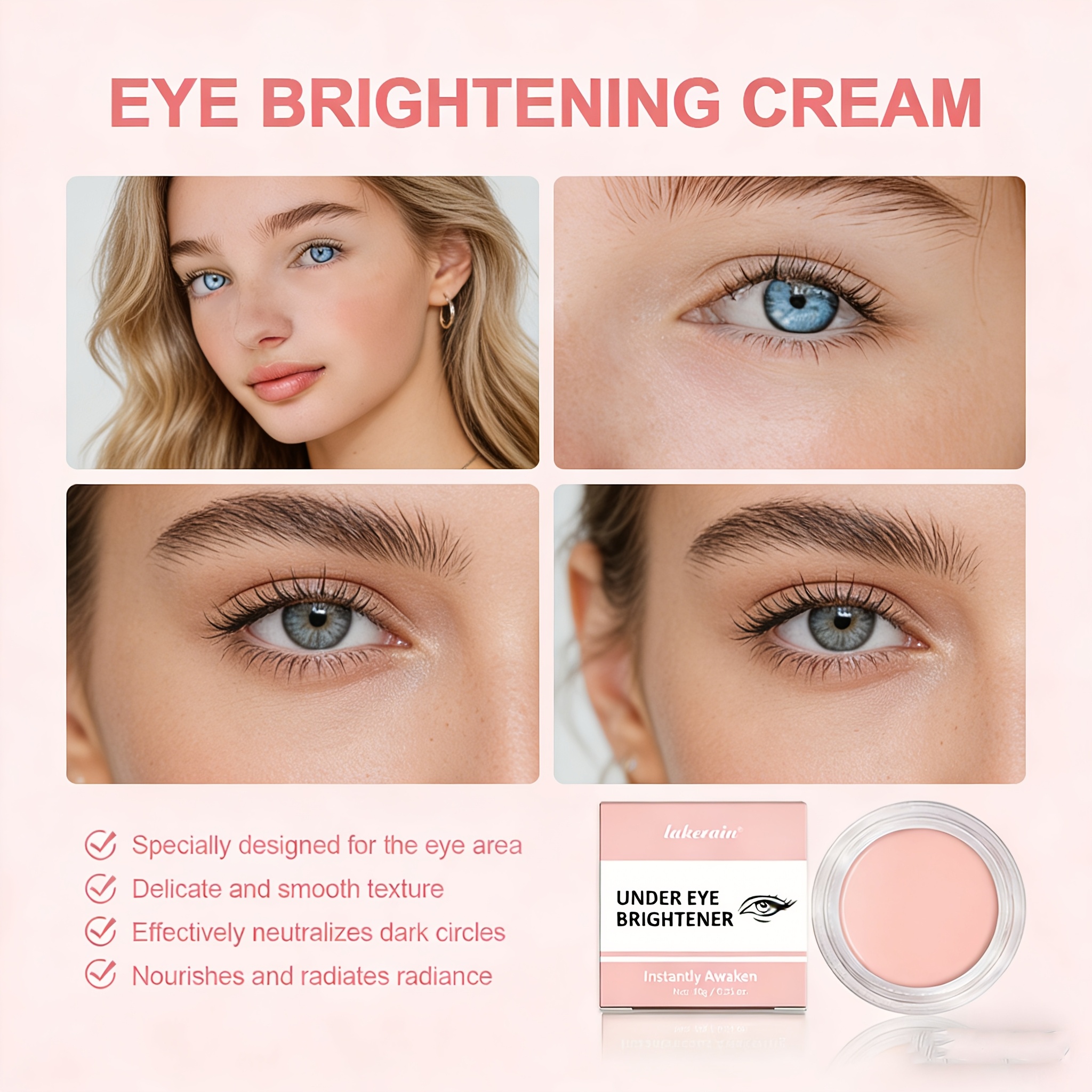 Moisturizing Eye Concealer for Brightening and Coverage