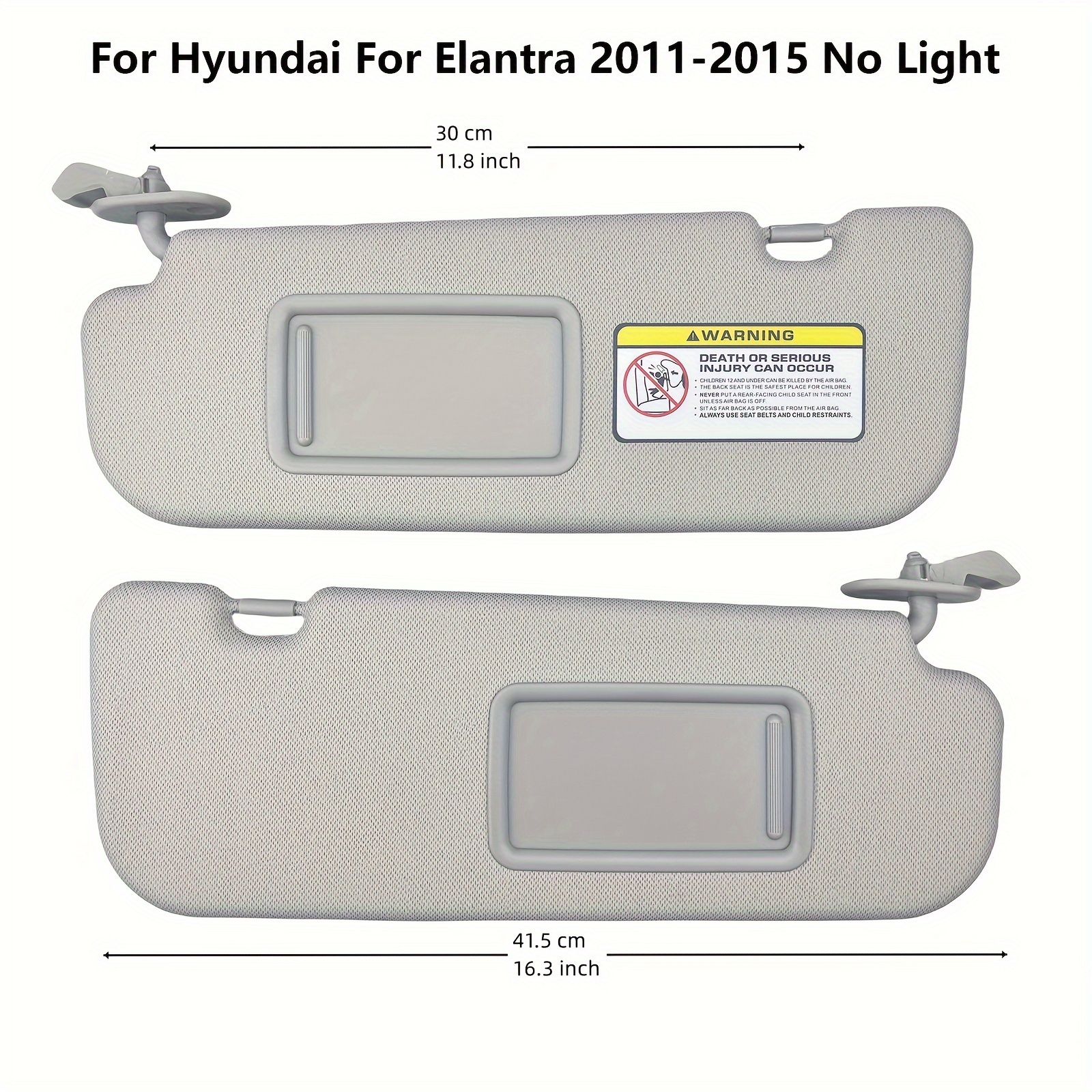 2013 hyundai elantra passenger deals sun visor