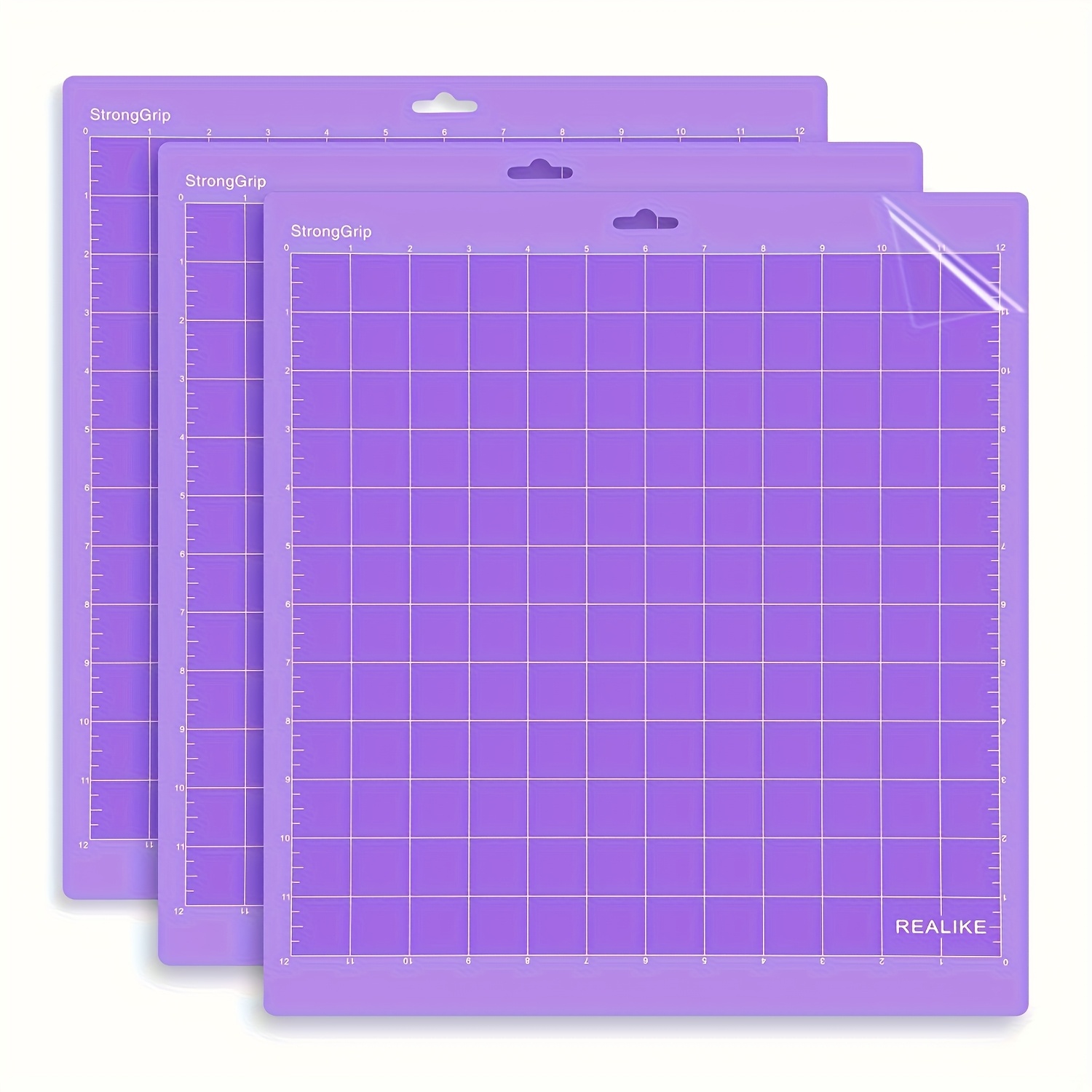 Temu – TEMU Realike 3pcs Cutting Mats Suitable For , 12×12 Inches 30.5×30.5cm Different Mats For Cutting With Replacement Bonding Mats