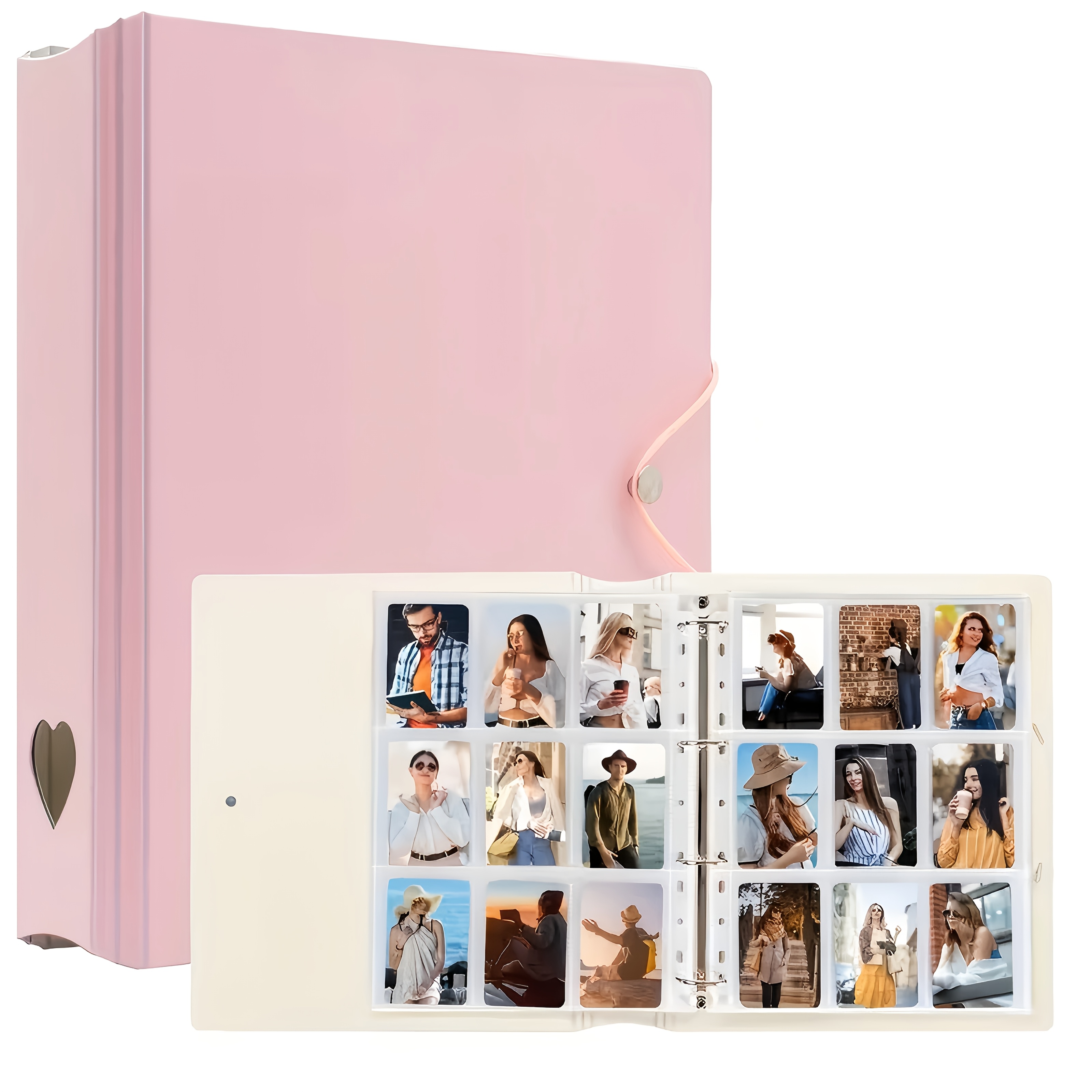 photo card holder kpop binder 1000+ Pockets Trading Card Binder, 16-Pocket Card Ablum Compatible wit –  retroforless main image 1