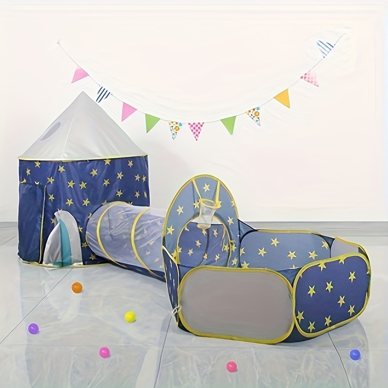 Pink Kids Pop Up Tent Outdoor Pink Mouse Design, 135 x 100 cm
