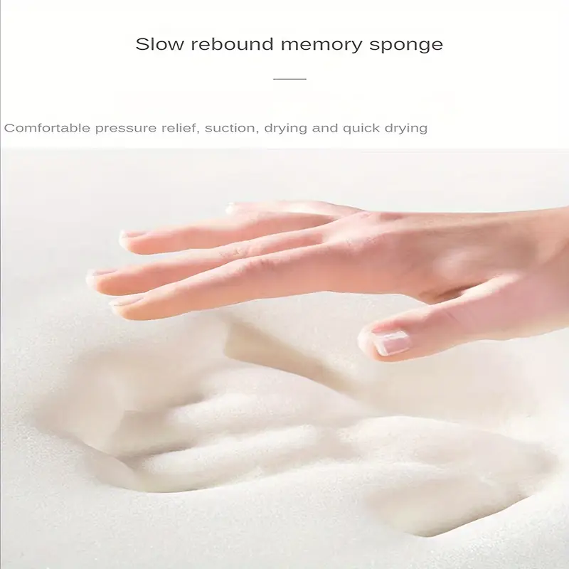 thickened curved bathroom mat shower room absorbent door mat toilet non slip mat entrance mat Product details 0