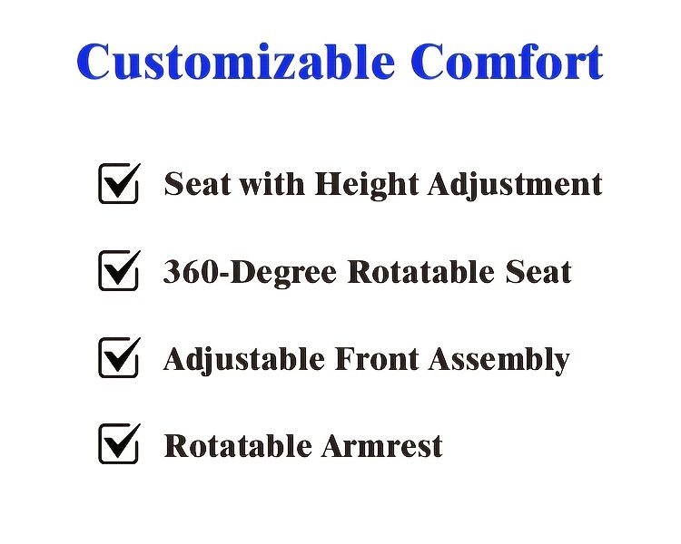 4-wheel electric mobility scooter for adults with seat - 250w motor, 15 miles per hour speed, with backrest seat and front basket, 265   capacity, 8 inch solid tires, lightweight 82 , suitable for outdoor and indoor mobility Product details 7