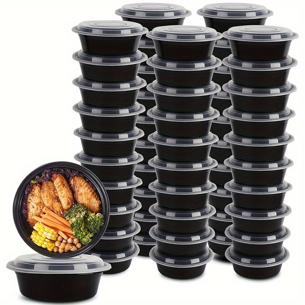 Plastic Containers Lids Meal Prep Containers Bpa Free - Temu