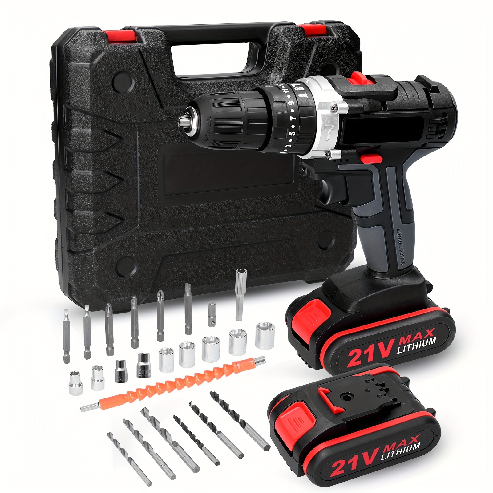 

Lixada Ousehold 3in1 Multifuctional Electric Drill 25 Gears Of Torques Adjustable Mini Screwdriver Ways Adjustment