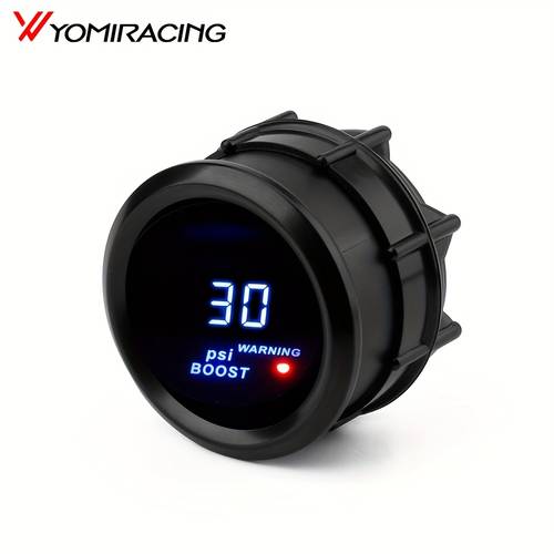 2 inch digital gauge 12v universal backlight mechanical sensor turbo pressure monitoring memory racing grade precision jdm style modified instrument cluster assembly vibrant technology