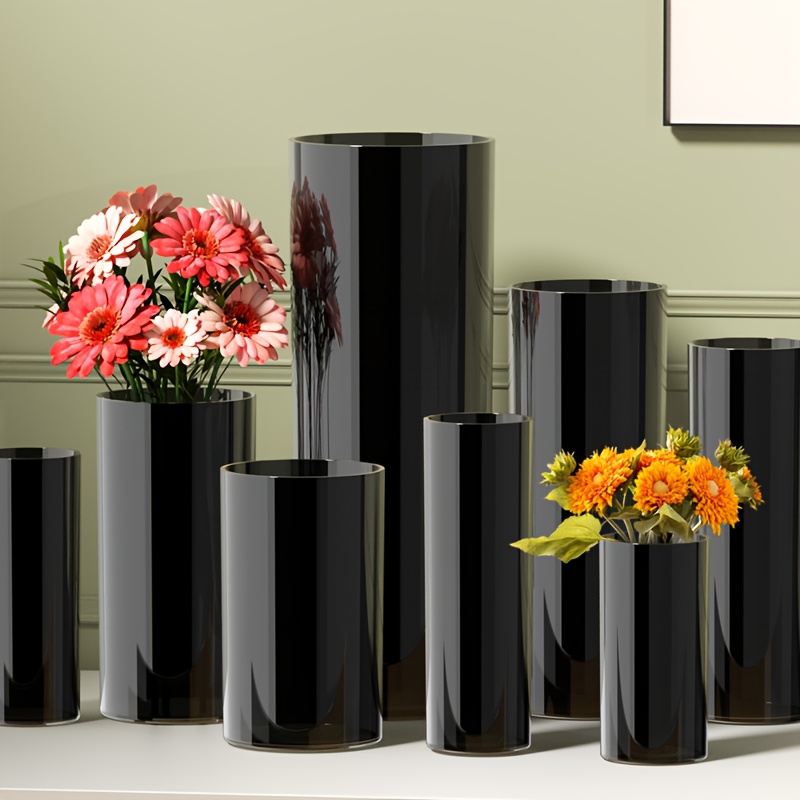 Moderne schwarze Vase