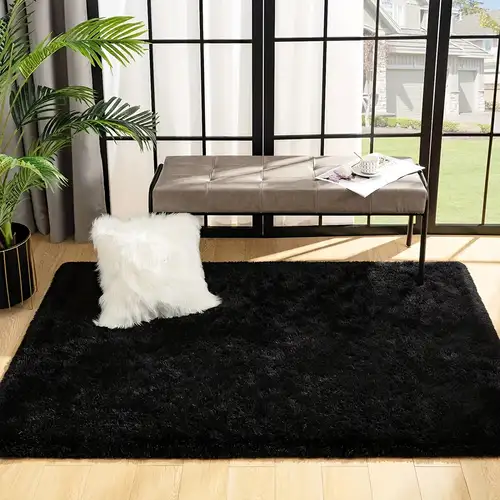 Soft Fluffy Round Rug Perfect Bedroom Dorm Living Room Cute - Temu