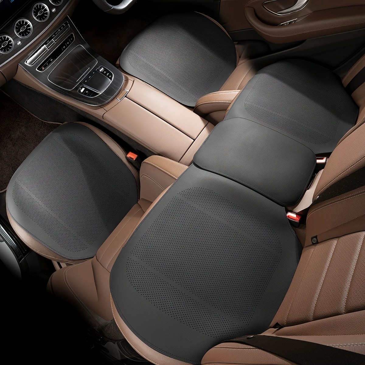   car seat cushions front and rear seat covers breathable and form fitting   seat covers car interior accessories Product details 14