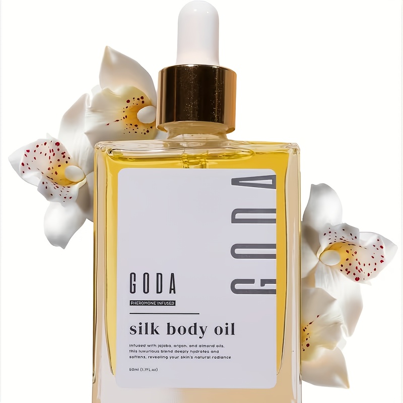 Applying Body Oil - Hydrating And Tightening Dry Skin, Glowing | Light, Non-Oily Formula with a Refined Scent | Everyday Skincare Regimen, Airy Texture, Calming Fragrance, Non-Greasy Sensation, Hydrating Post-Bath, Gentle Care for Sensitive Skin