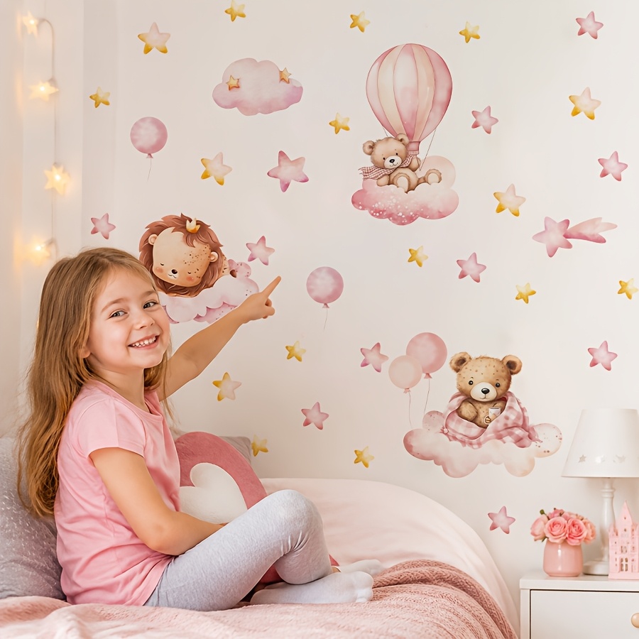 nursery wall sticker sold on Temu United States