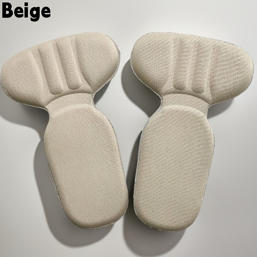 TEMU 1 Paire de coussinets de talon 2-en-1, coussinets de talon anti-friction super , changement de code antidérapant, protègent les pieds,