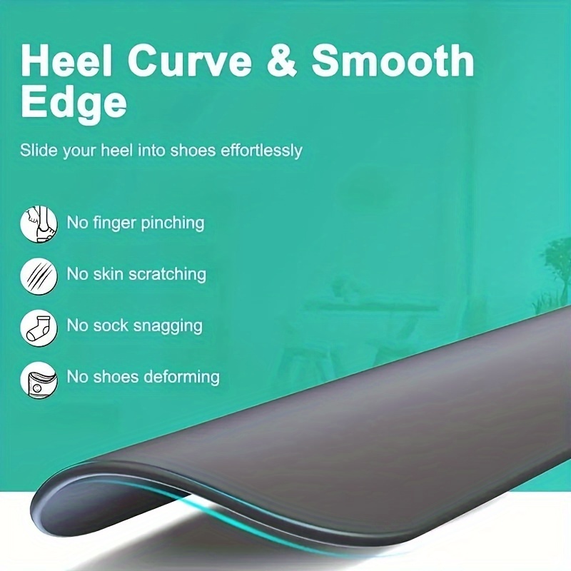 1pc Ergonomic Shoe Puller, Adjustable 29.97-70.87cm, Portable Stainless Steel Shoe Helper, Easy-to-Use Footwear Aid for Elderly & Disabled, Fashionable Home Shoe Assistance Tool
