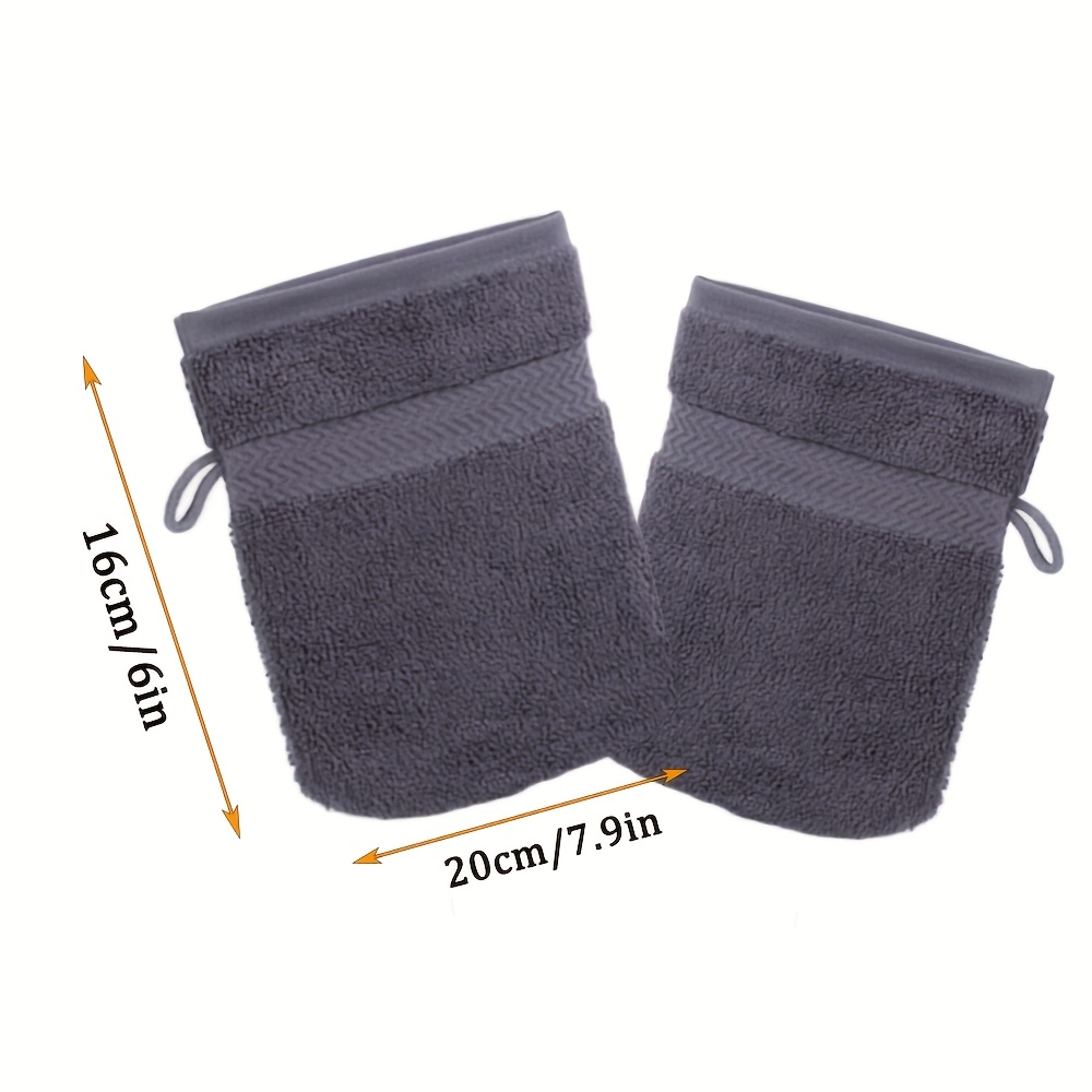 5pcs Bath Gloves for Shower, Soft and Comfortable Wash Mitts