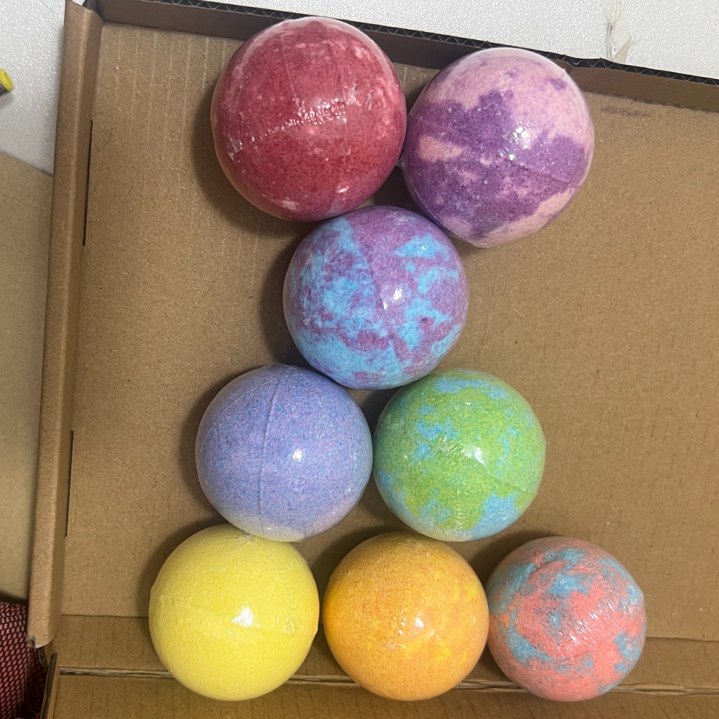 6pcs Surprise Bath Bombs with Random Animals Inside