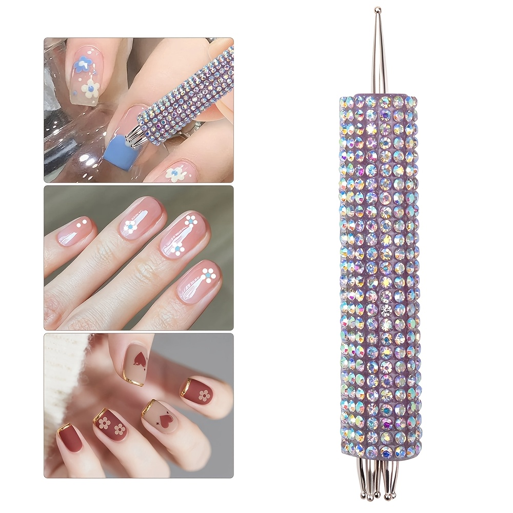 Upgraded Dual-Head Shiny Nail Dotting Pen for Nail Art