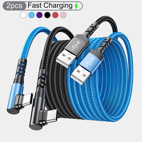2 stück schnelllade-type-c-kabel, für for samsung xiaomi redmi oppo oneplus weitere smartphones, für iphone 17/16/15 pro max, länge 39 zoll/79 zoll/118 zoll