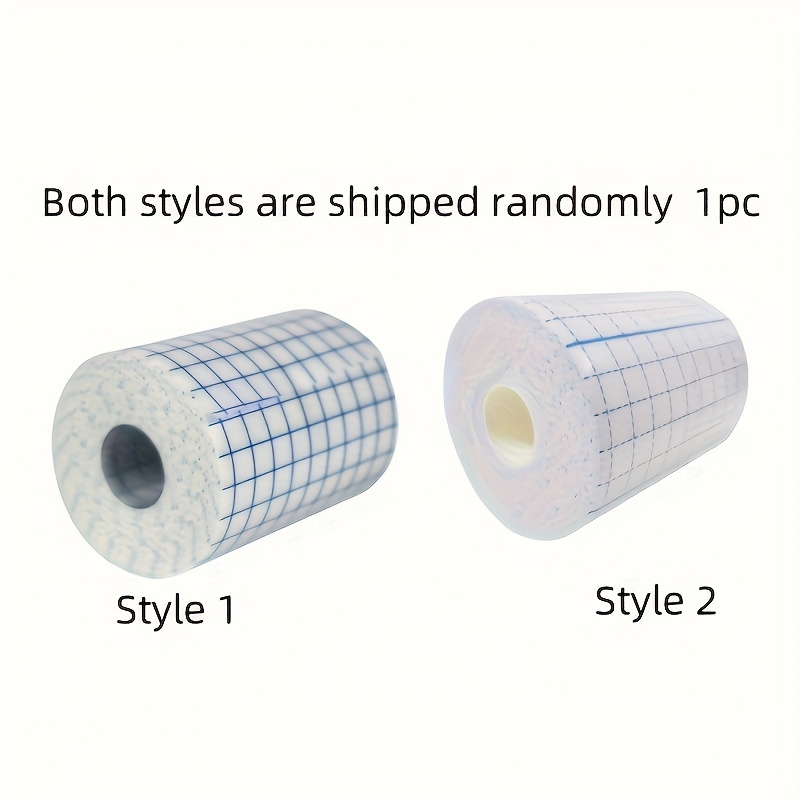 Random Styles 1 Roll Of Elastic Sports Physiotherapy Internal Effect Tape, Non Woven Fabric Breathable Coil, Cloth, Fixed Adhesive Tape, Breathable Tape, Blank Navel Plaster, Plaster For