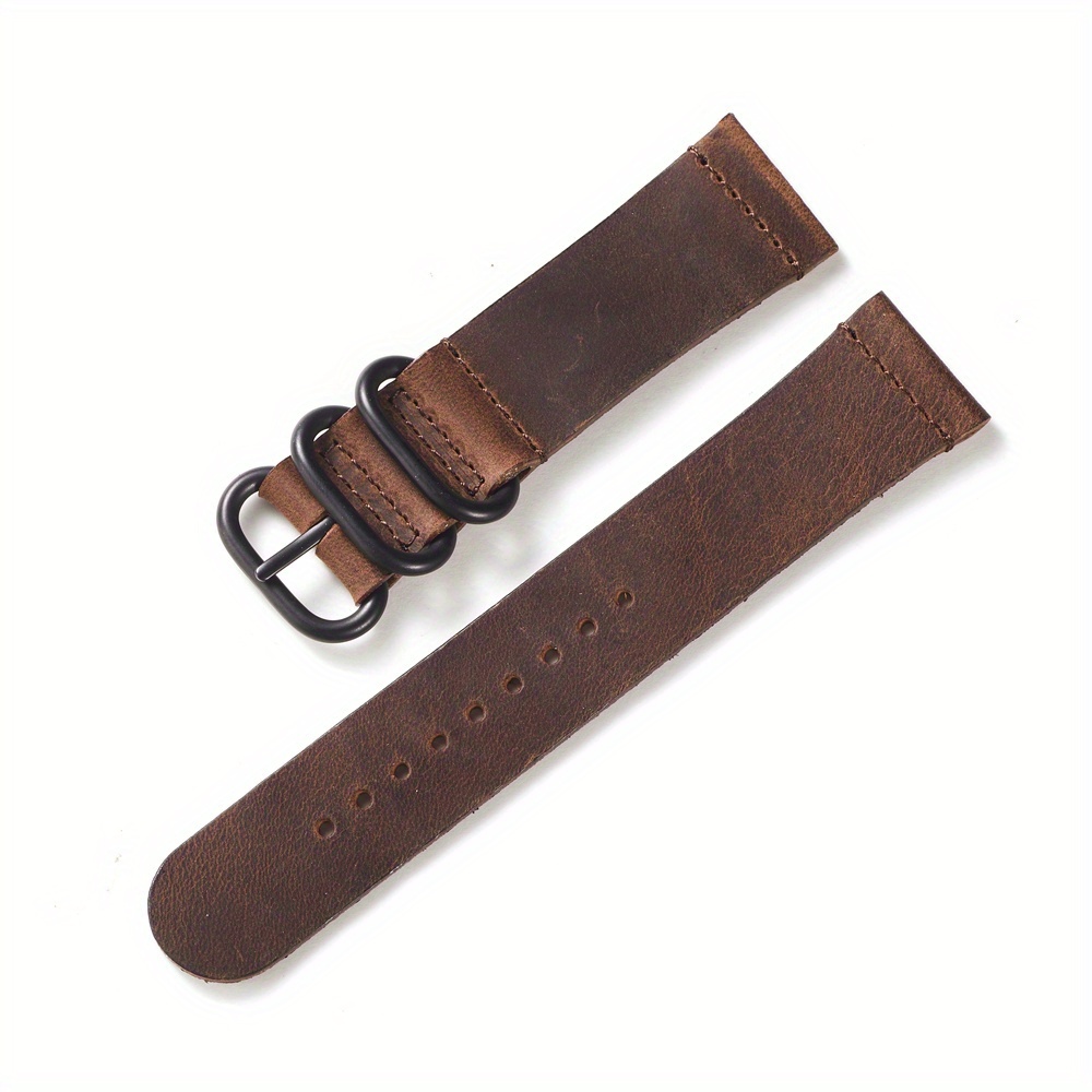 TEMU Retro Quick Release Watch Straps 20mm 22mm Men's Casual Watch Band