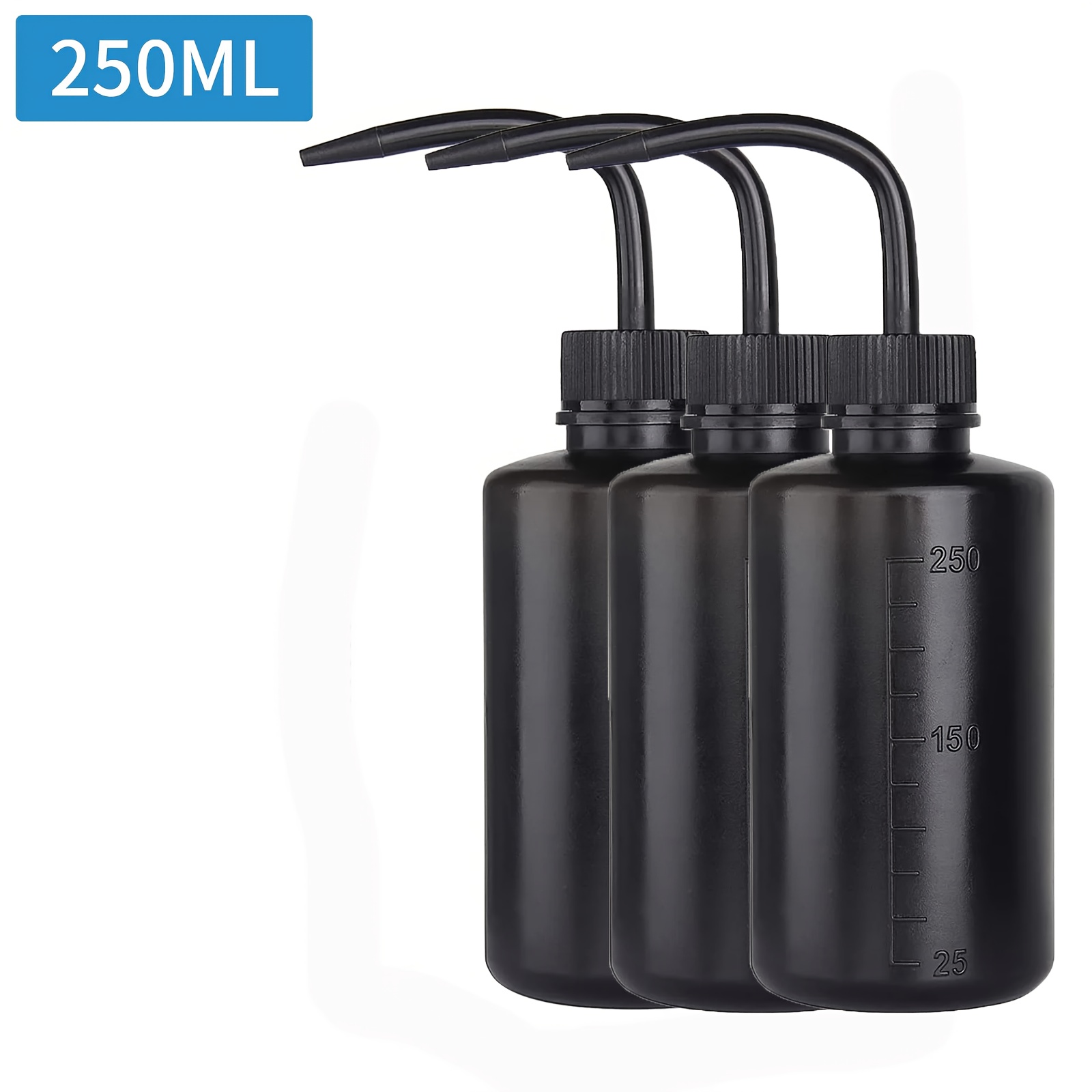 3pcs 250/500ml Bottle Plastic Bottles Lab Tattoo Squeeze Bottle Tattoo Accessories Microblading Supplies