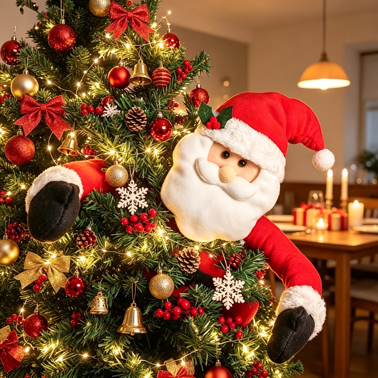 TEMU Decorazioni Natalizie di , Ornamenti per l'Arredamento di Finestre e Case, Decorazioni per dell'Albero di Natale, Articoli Natalizi