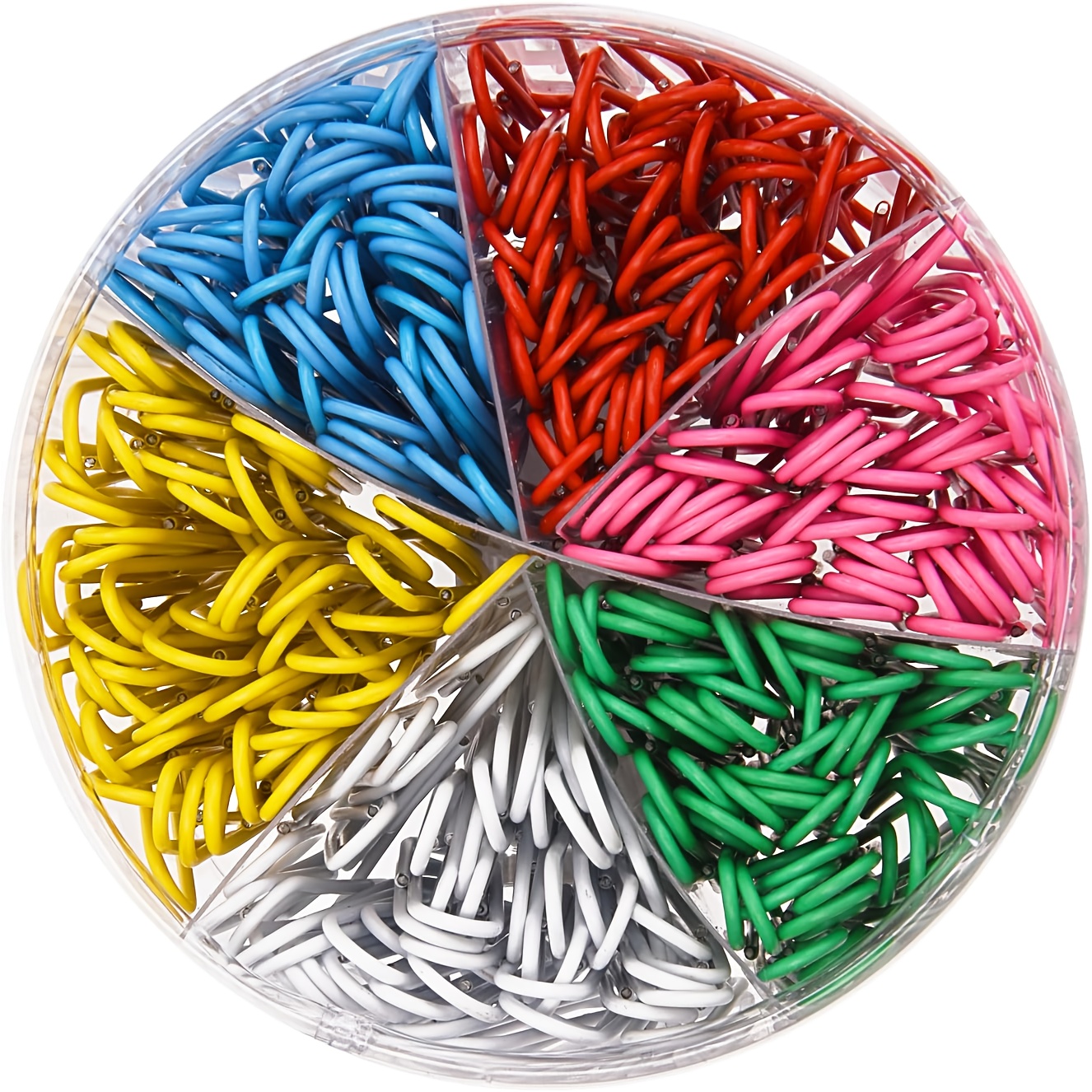 TEMU 300pcs Large Colorful Paper Clips, 2 Inch, For Office School & Home Document Organizing