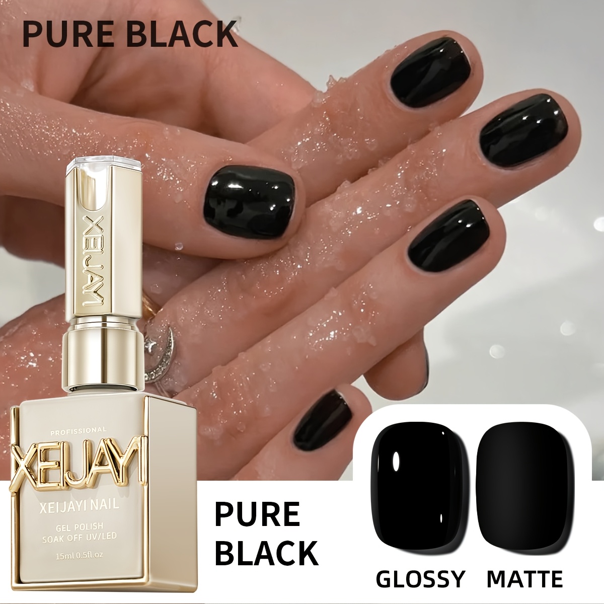 Image of Xeijayi 15ml New Popular Nail Gel Semi-permanent Nail Art Soaking Led Nail Salon Nail Salon Gel