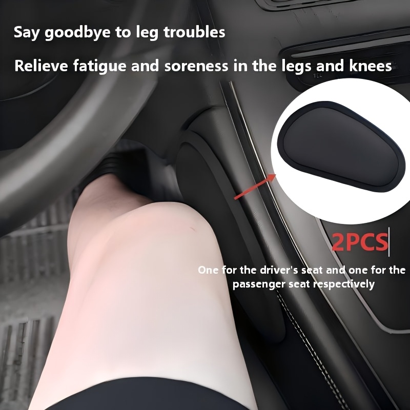 2pcs Set Car Knee Pads, Summer Ice Cooling Style Leg Pads