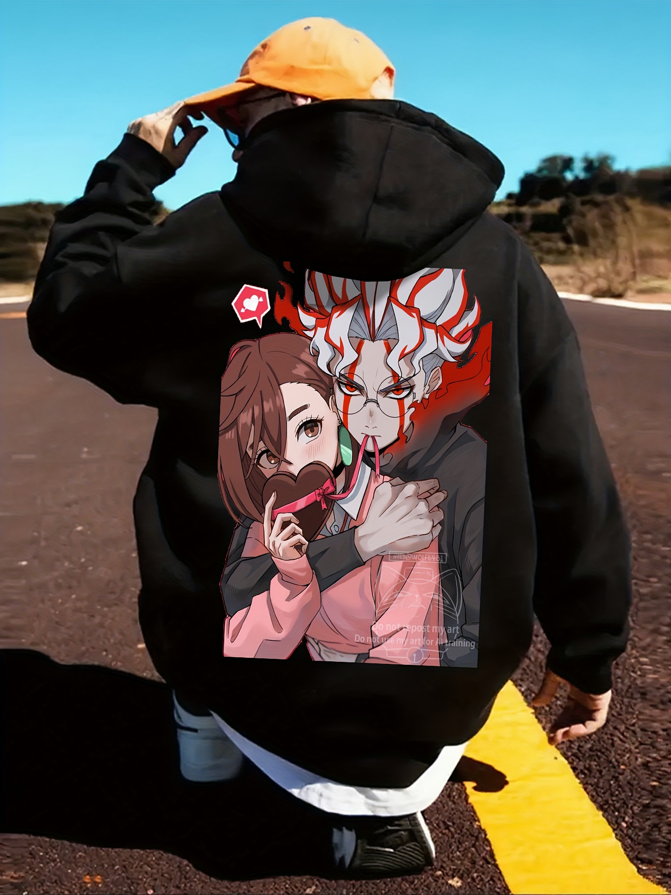 anime hoodies sold on Temu United States