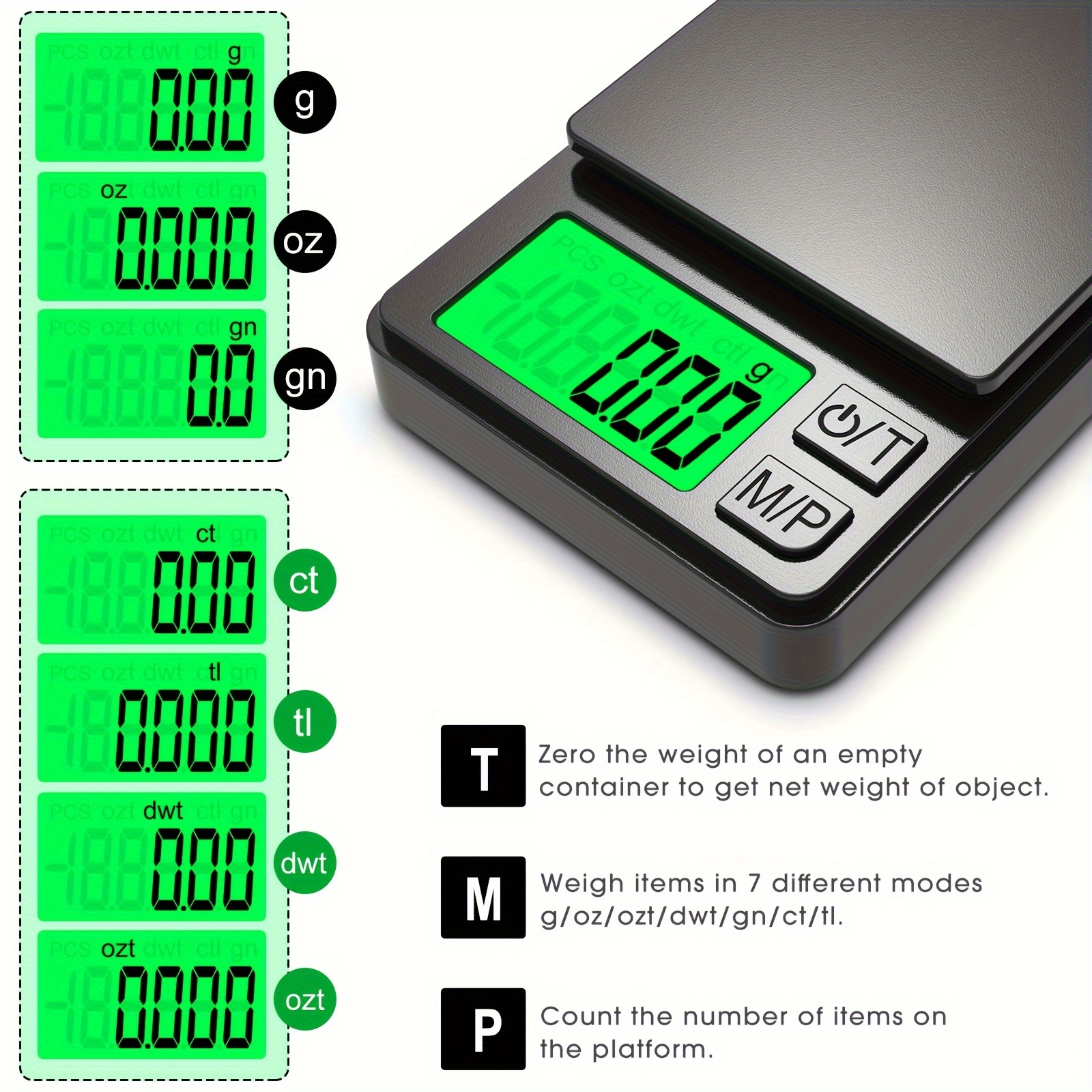 Digital Scales Precision Pocket Scale Digital Gram Scale Temu Canada