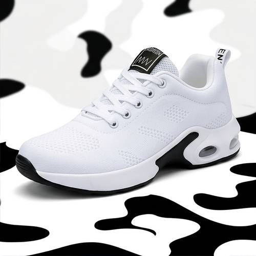 Zapatillas ortopédicas para mujer, zapatos de caminar elegantes, zapatos casuales , zapatos para correr en carretera, zapatillas de tenis antideslizantes y transpirables, zapatillas de malla con amortiguación de aire, soporte para el pie, adecuadas para correr, fitness, y uso casual
