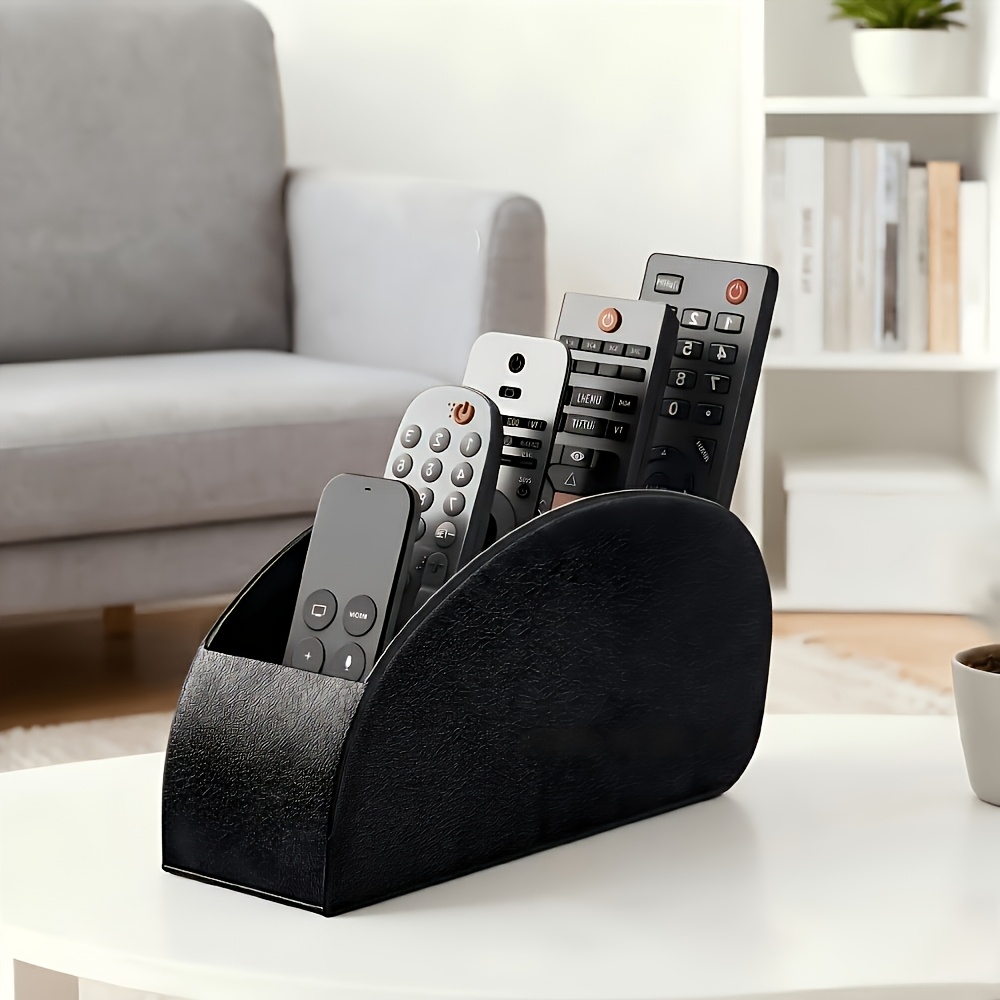 TEMU Support de télécommandes à 5 emplacements, Fournitures de bureau, Organisateur de télécommandes de TV, Décoration de chambre , Accessoire et ,