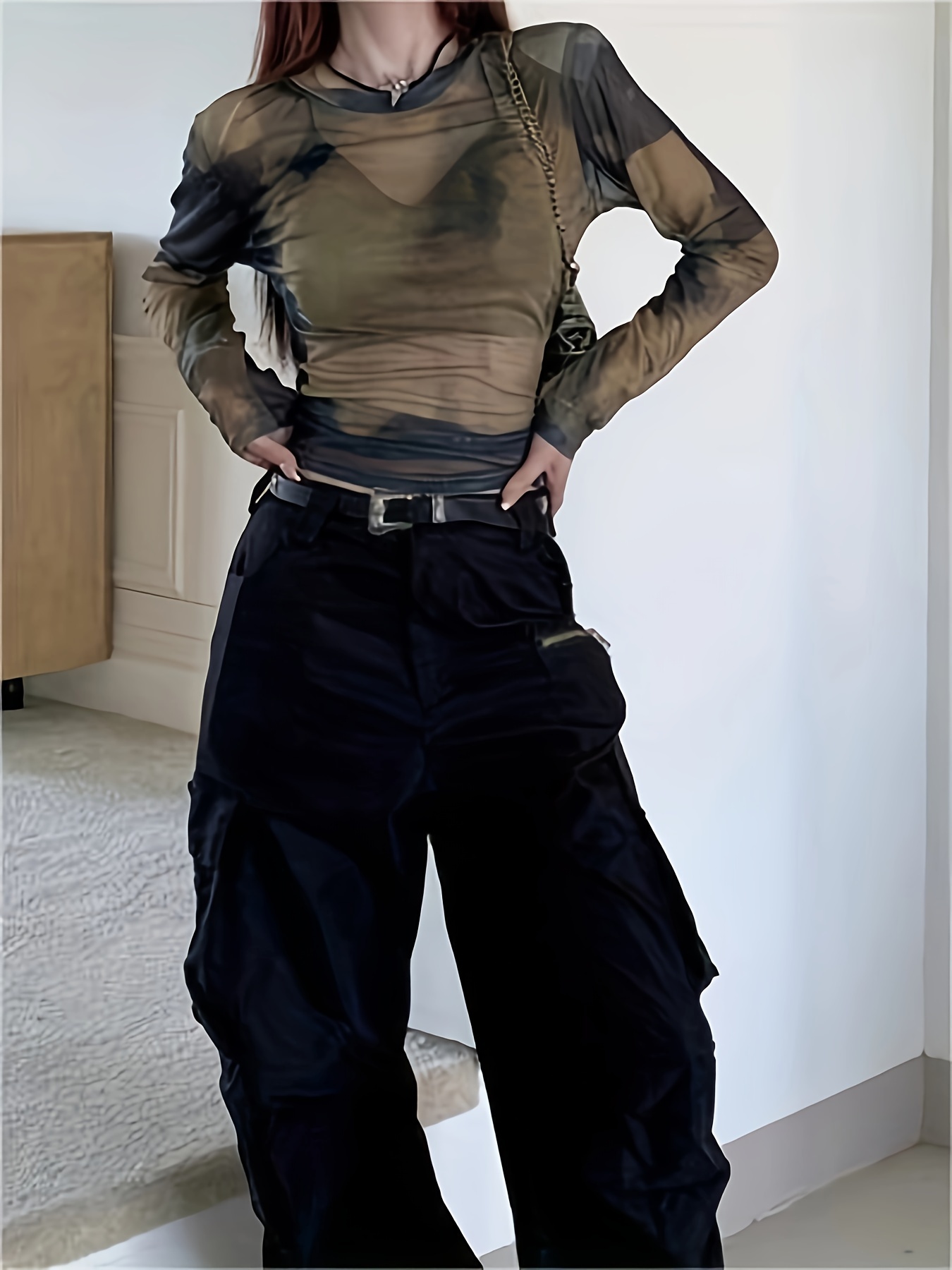 トップス Sheer Crewneck Long T-shirts Sheer Crew Neck Long-Sleeve T-Shirt | UNIQLO US