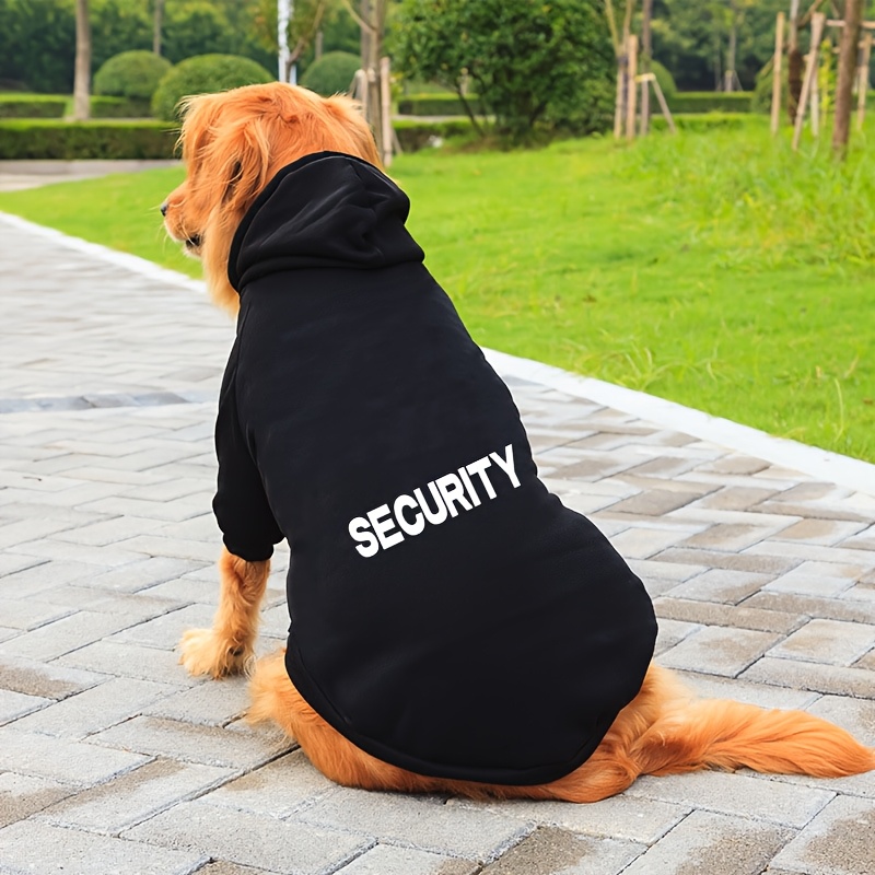 TEMU Plush-lined Autumn/winter Clothing For Large Dogs: Golden Retriever, Labrador, Samoyed, Border Collie, Malamute - Stylish Apparel