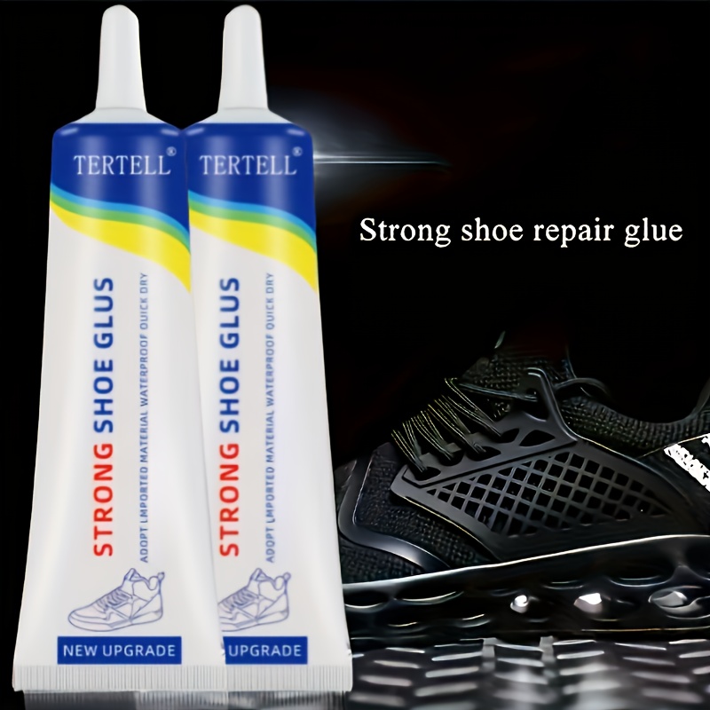 60ml Advanced Shoe Repair Glue - Durable, Soft, Adhesive for Leather and Sneakers, Easy to Use, Perfect for Fixing Sneakers and Leather Shoes, Leather Shoe Repair|Soft Texture Glue|Plastic Tube Container