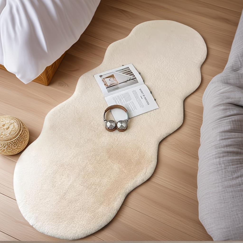 TEMU 1 tappeto in peluche con di , densit� e peso massimo, tappetino antiscivolo, tappeto multi-misura, oggetto decorativo per , nicchia della