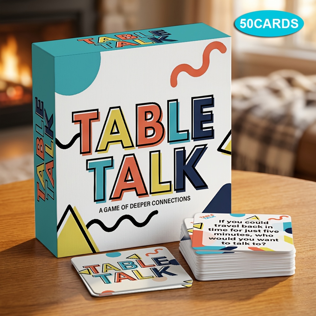 TEMU Card Game - Conversation Starter Suitable For & Families, No Rules/points/scoring System, Draw & Share Cards For Couples, , - Fun For Parties,