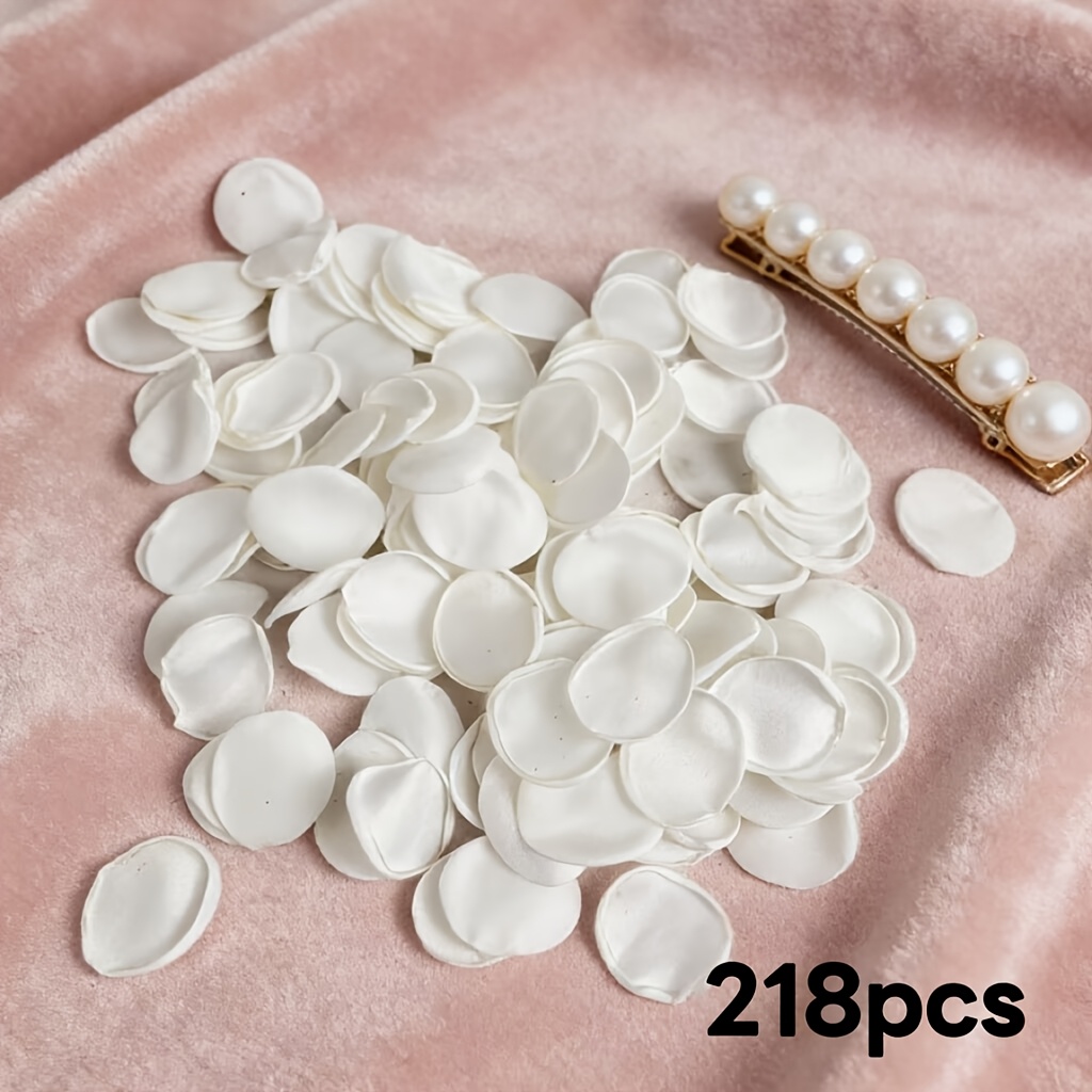 TEMU 89pcs/218pcs Realistic Silk Rose Petals Suitable For Diy Wedding, & Holiday Decorations - Fake Flower Petals For Table Centerpieces, Spring