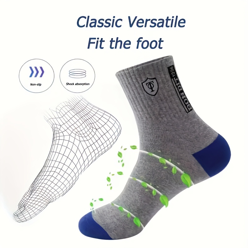 30 Paar Heren Zware Thermische Sport Sokken - All-Season Hardloop-, Gym-, Casual Sportsokken met Dikke Gevoerde Zool