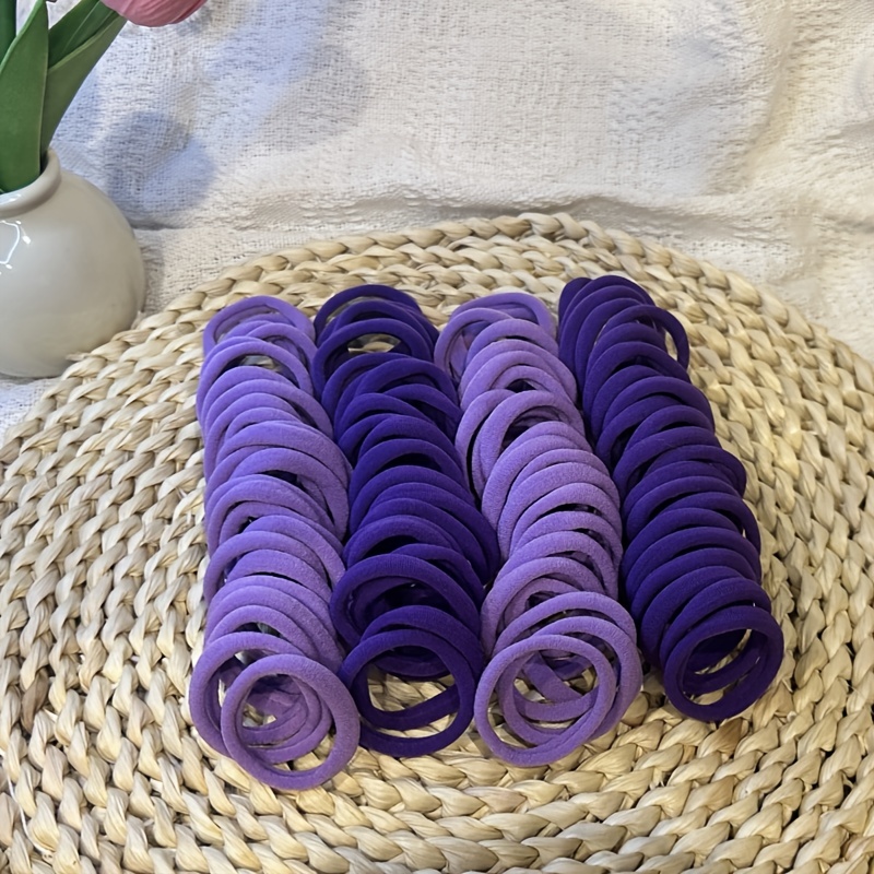 

Seamless Purple Combination Headband Hair Rings