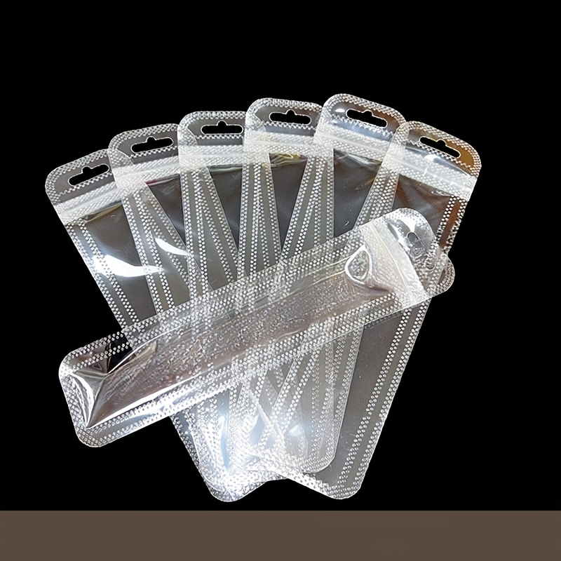 TEMU 50pcs Vibrant Rainbow Laser Gift Pouches - Reusable, , And Durable For Storing Pens, Makeup Brushes, Jewelry, Lip Gloss, Eyelashes, Candies, And