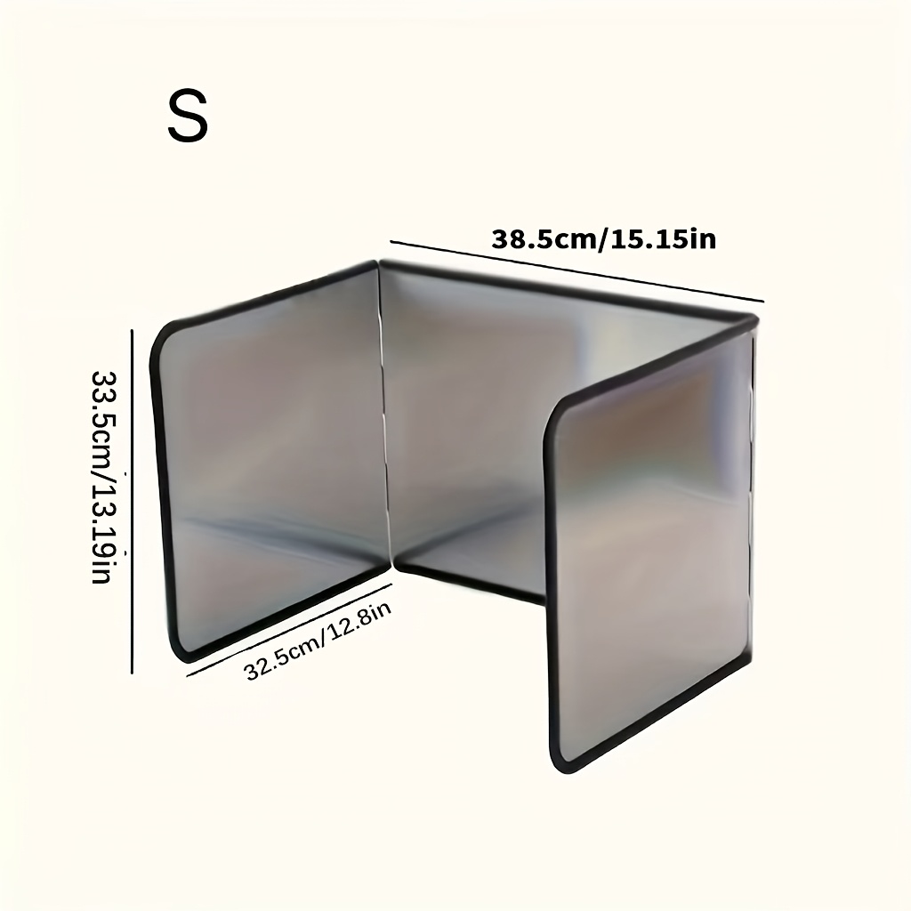TEMU 1pc Heat-resistant Stove Splash Guard, Of Non Stick Oil Partition, With Insulation Function, Safe Cooking, Durable And Easy To Clean - Gift,