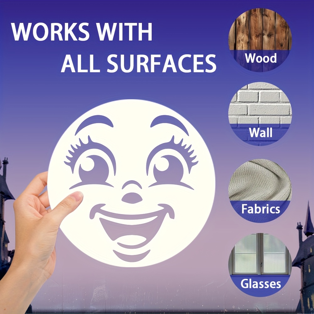 9pcs Template Set for Hand-Drawn and Tracing Projects